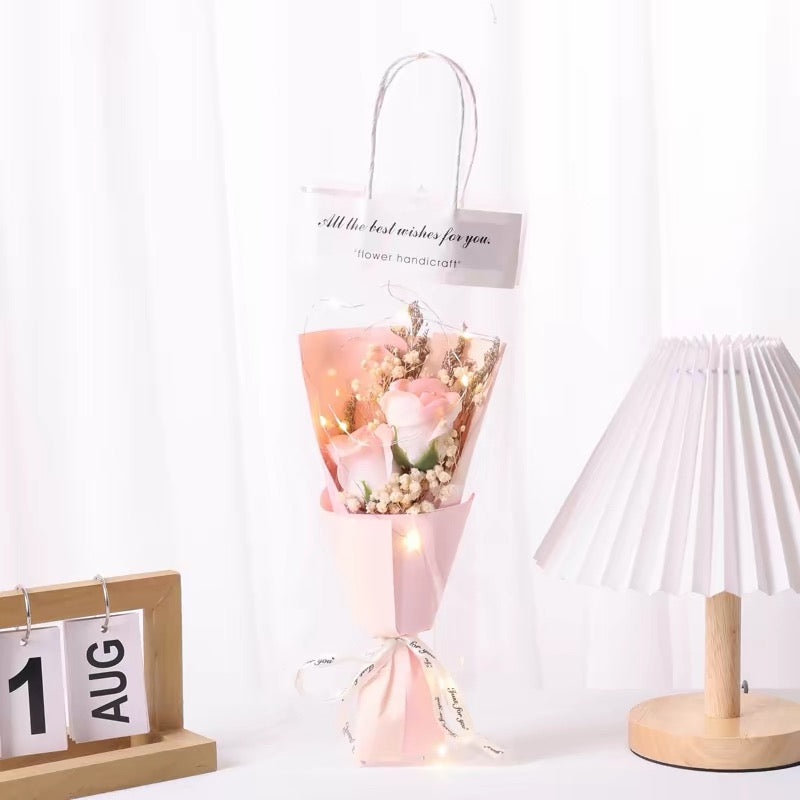 Mini Floral Bouquet with light