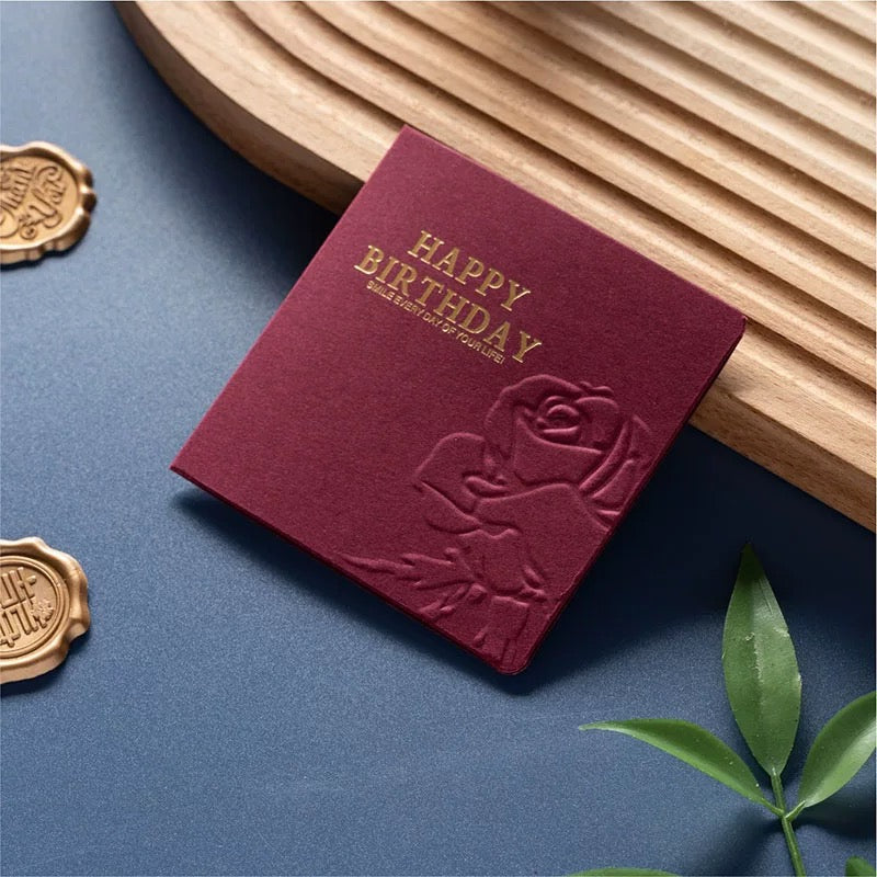 Embossed Card Paper