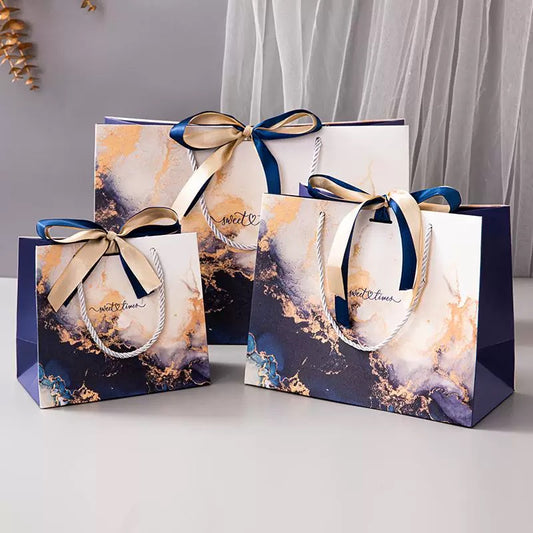 Midnight Marble Gift Bag