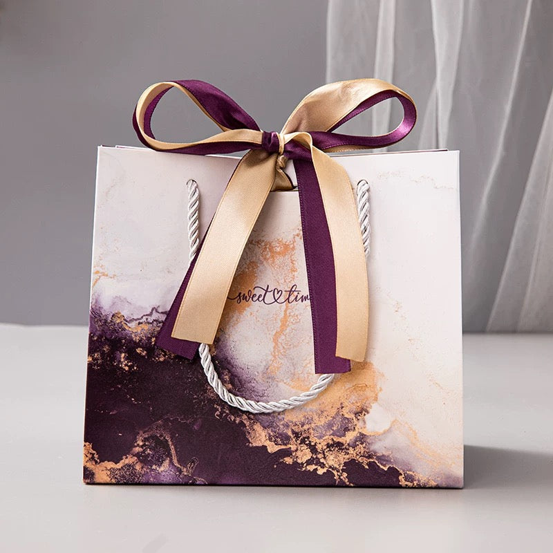 Midnight Marble Gift Bag