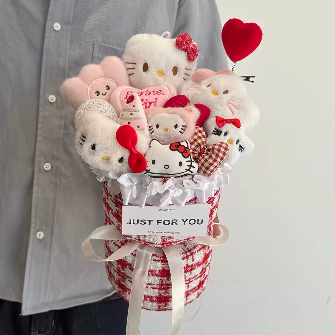 Hello Kitty Bouquet-RED