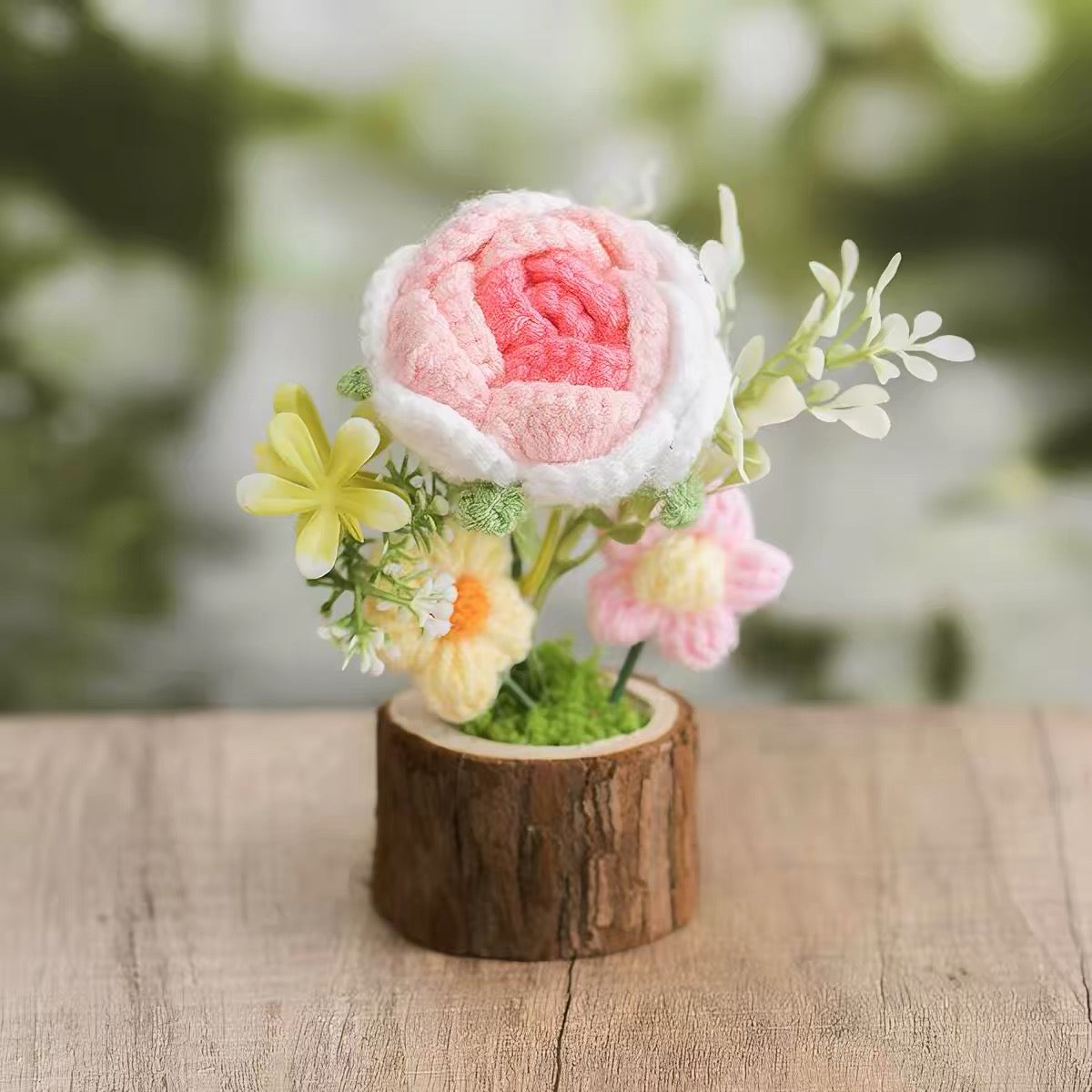 Everbloom Crochet Pot