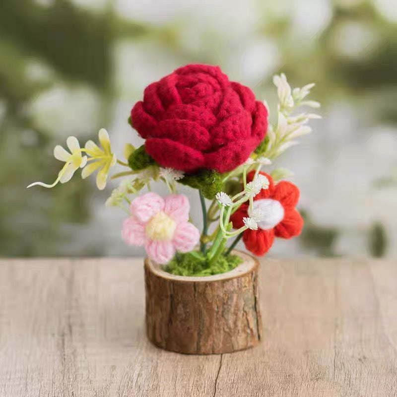 Everbloom Crochet Pot