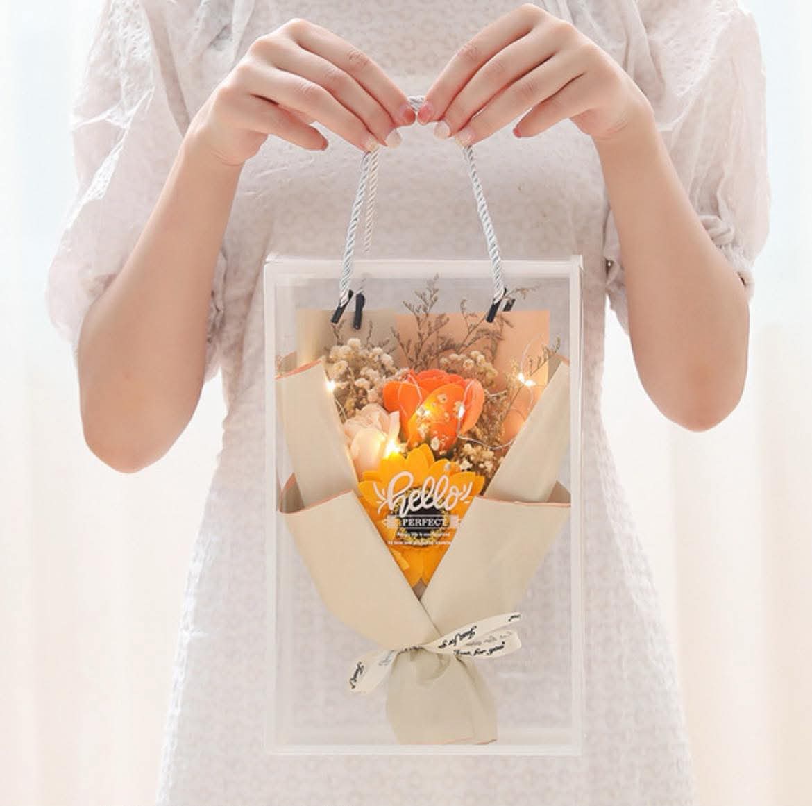 Luxe Aura Acrylic Bouquet
