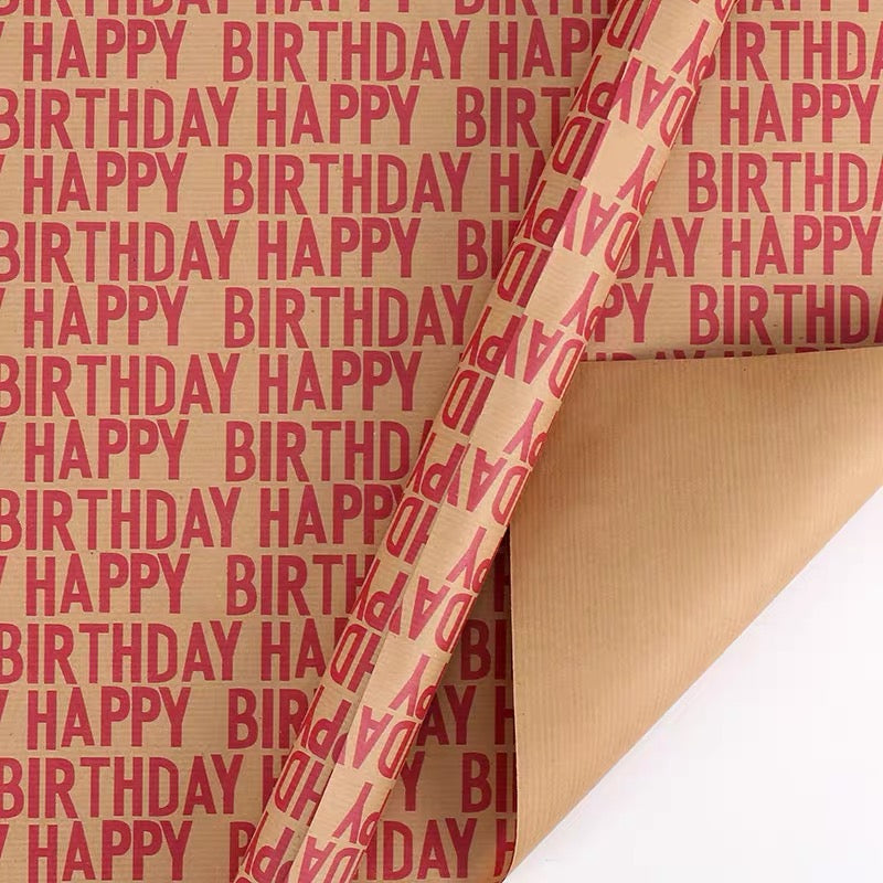 Happy Birthday Wrapping Paper