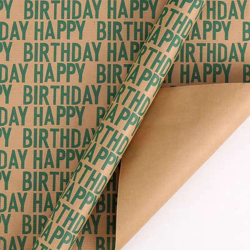 Happy Birthday Wrapping Paper