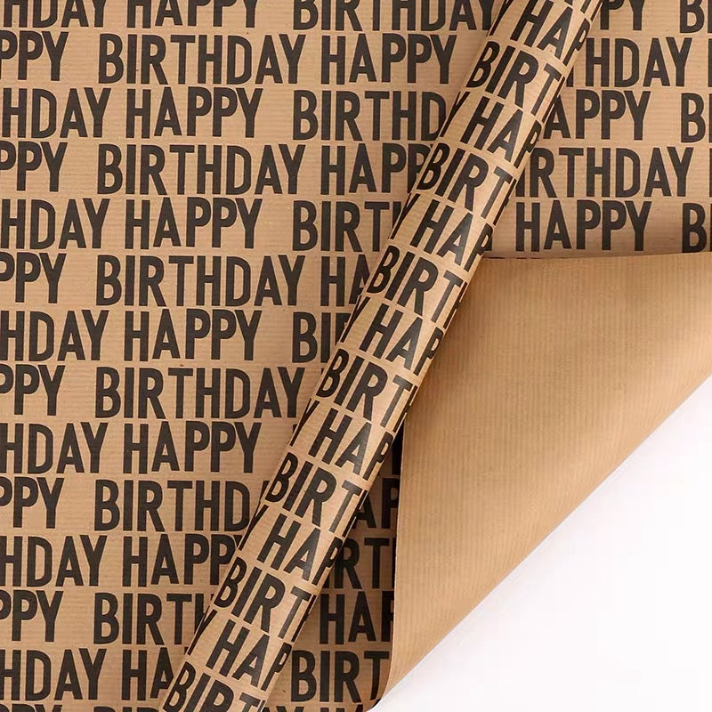 Happy Birthday Wrapping Paper