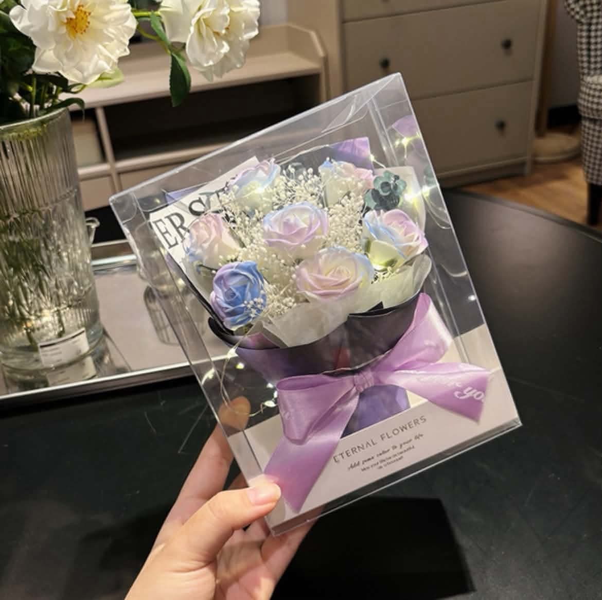 Crystal Floral Bouquet(with light)
