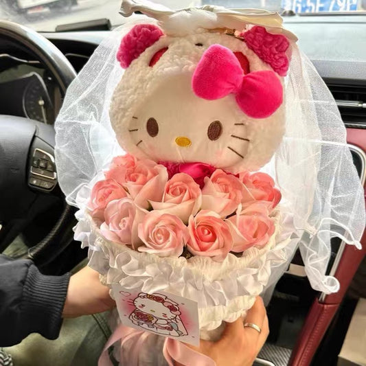 Hello Kitty Bride Bouquet