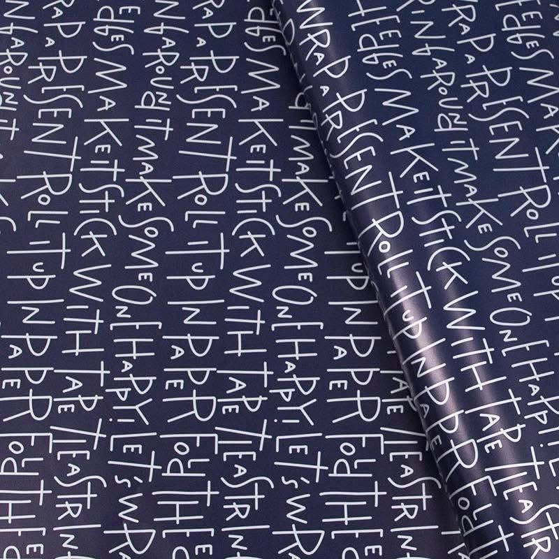 Printed gift paper