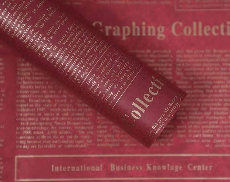 Newspaper Print Tissue Paper