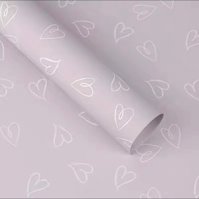 Heart Printed Paper