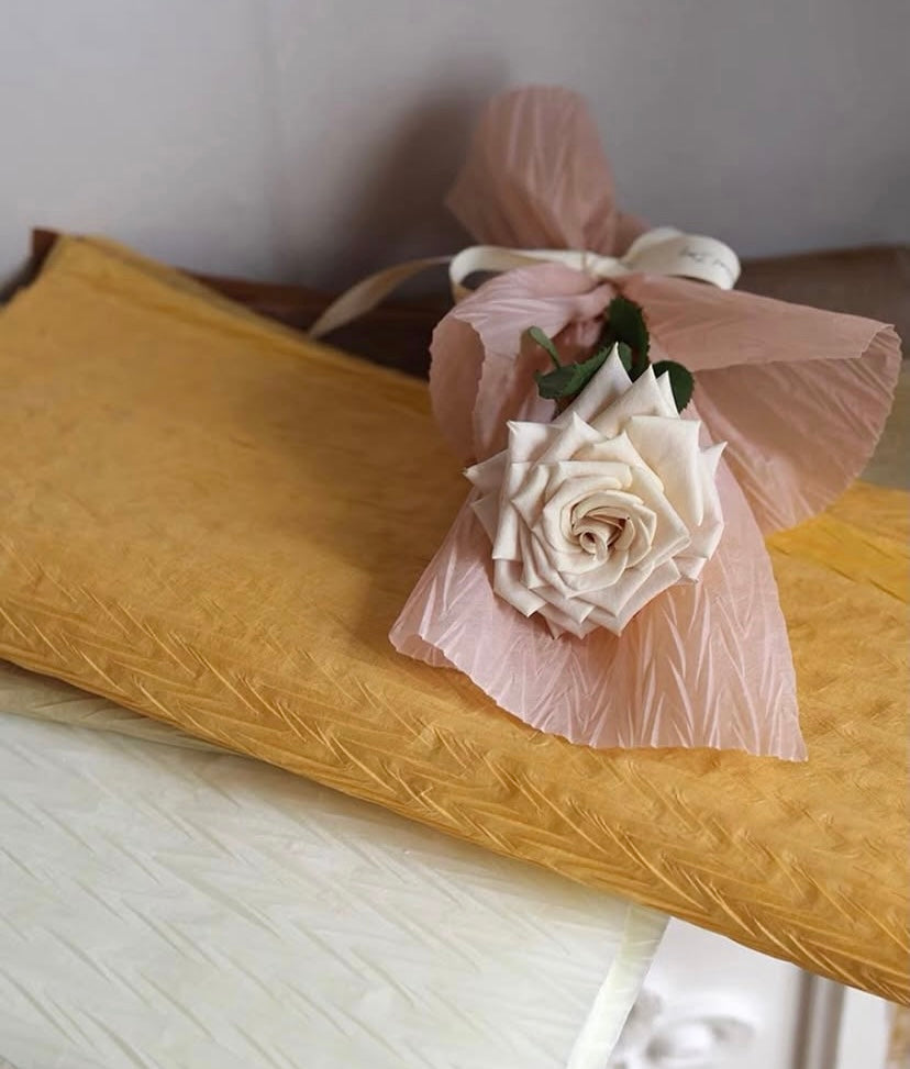 Diamond Pleated Paper