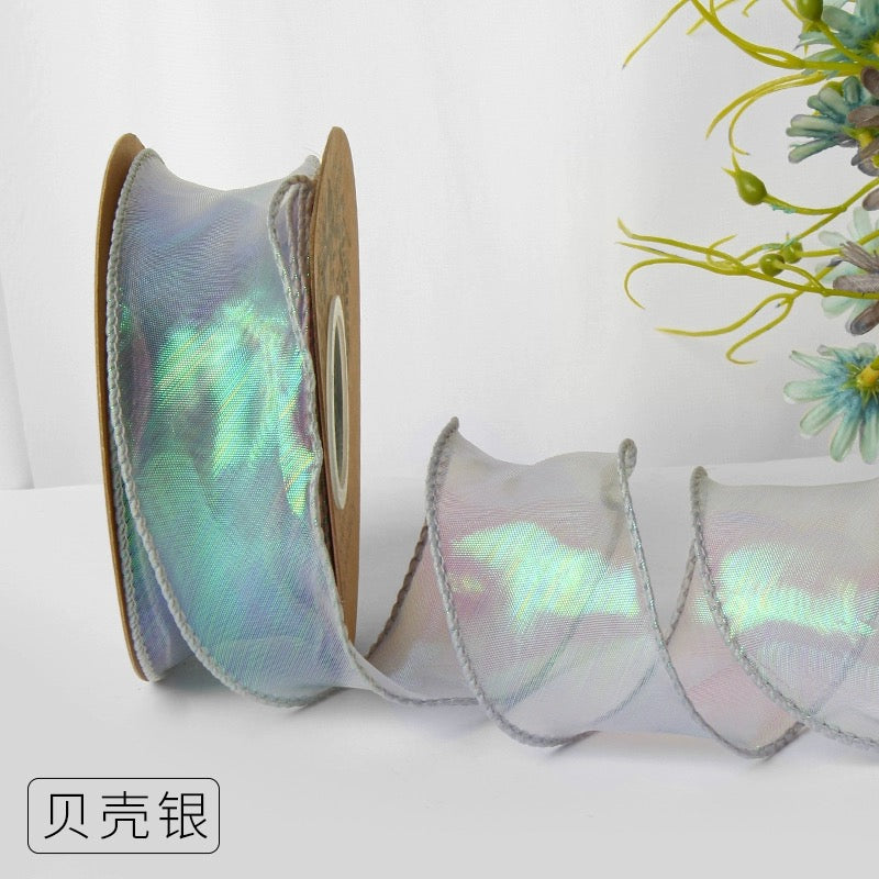 Holographic Fishtail Yarn Ribboon