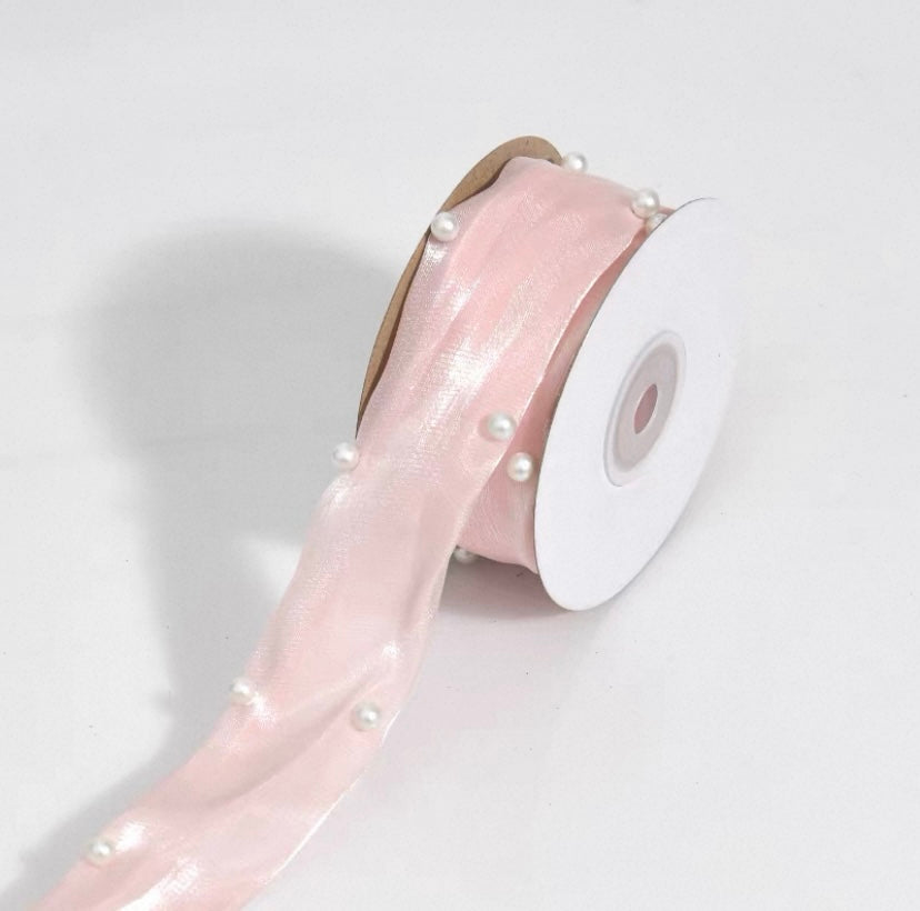 Shimmery Pearl Ribbon