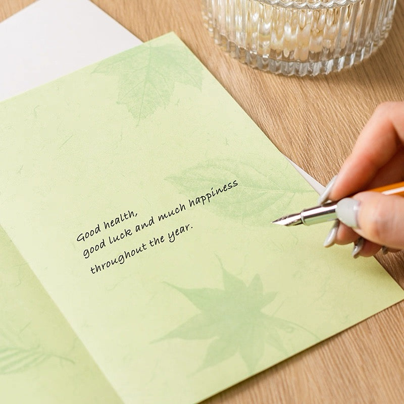 Dried Flower Greeting Card