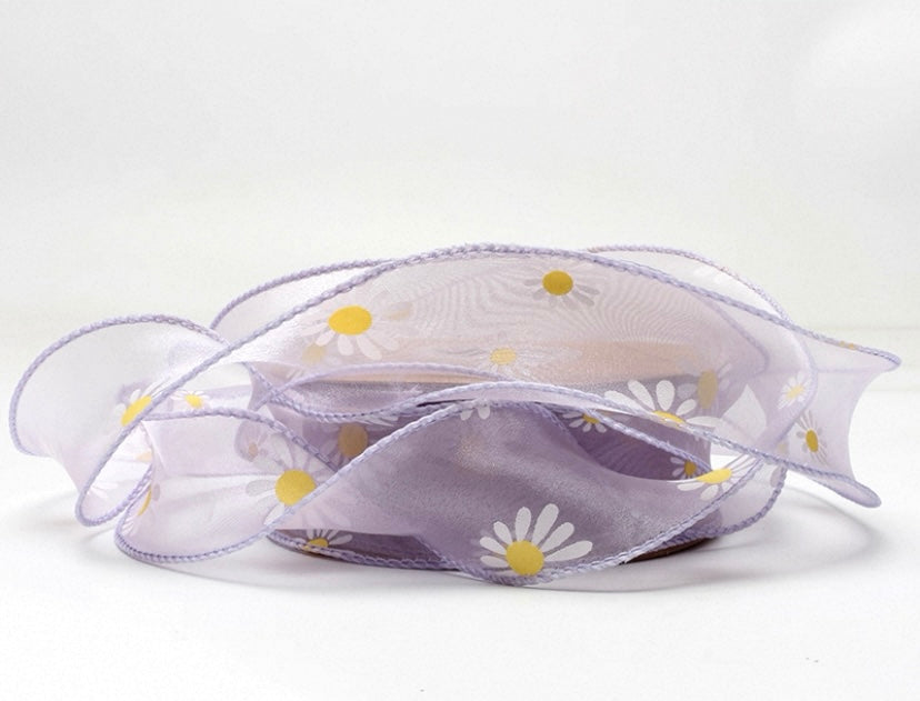 Daisy Fishtail Yarn Ribbon