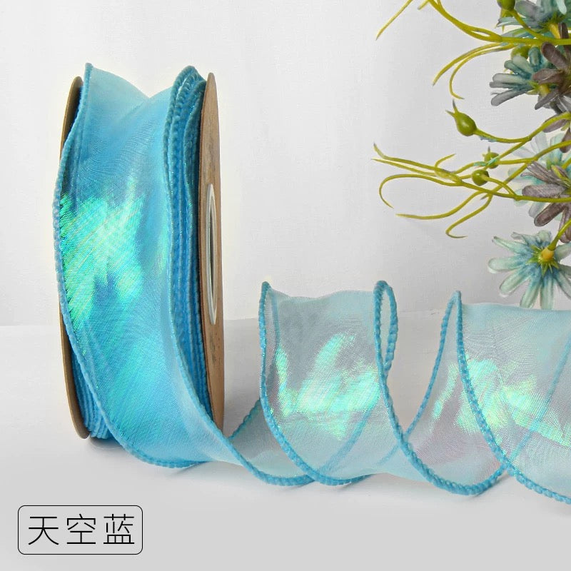 Holographic Fishtail Yarn Ribboon