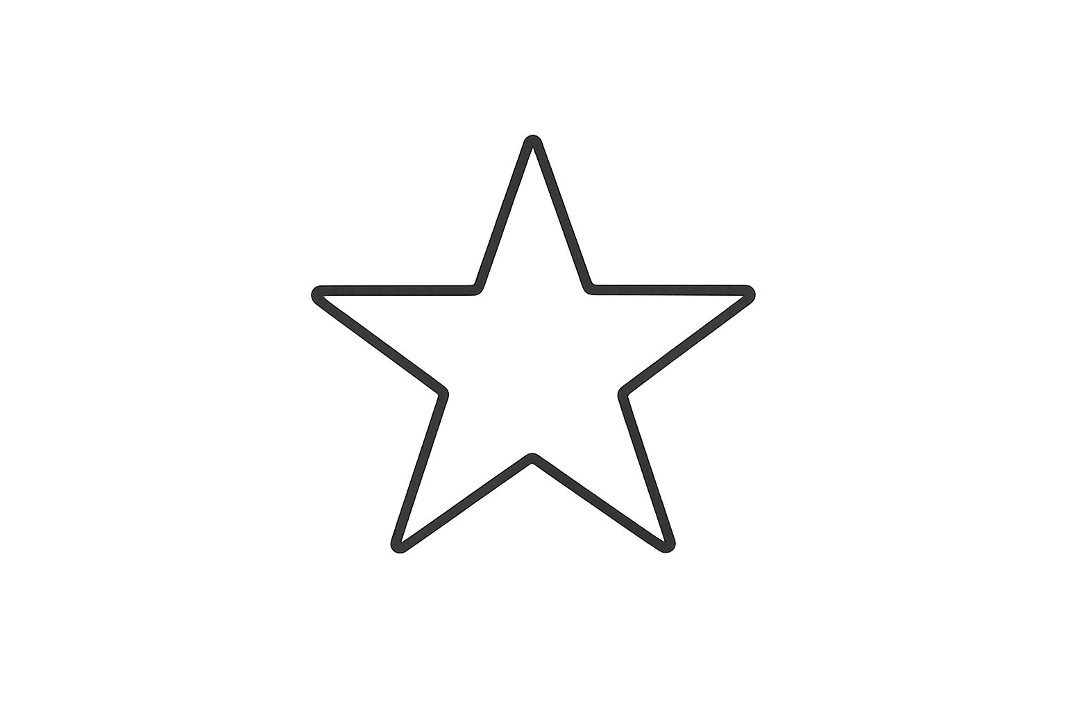 star outline icon